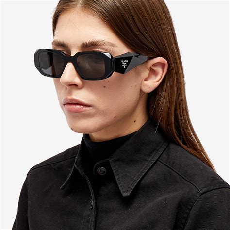 prada sunglasses pr 17ws 1ab5s0|Prada Symbole Rectangular Women's Sunglasses, .